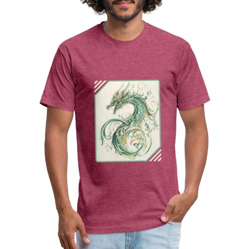 Brush of the Dragon - Unisex Poly/Cotton T-Shirt