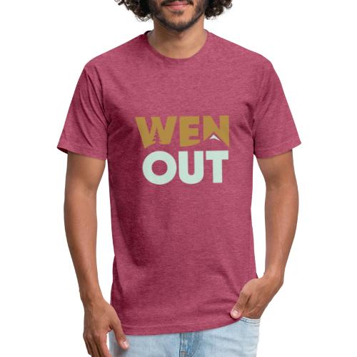 WenOut Logo (light) - Unisex Poly/Cotton T-Shirt