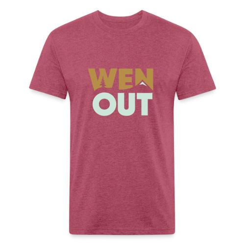 WenOut Logo (light) - Unisex Poly/Cotton T-Shirt