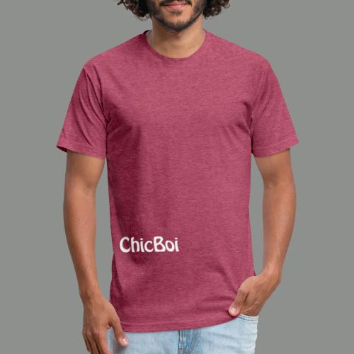 ChicBoi @pparel - Fitted Cotton/Poly T-Shirt by Next Level