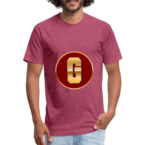 Letter G – Capital Varsity Alphabet Monogram - Unisex Poly/Cotton T-Shirt