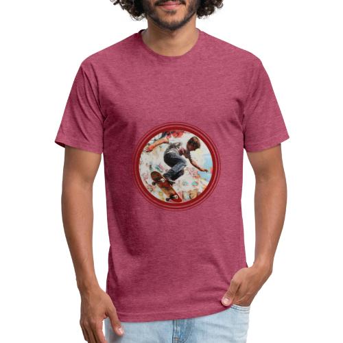 Skateboarding is Life - Unisex Poly/Cotton T-Shirt
