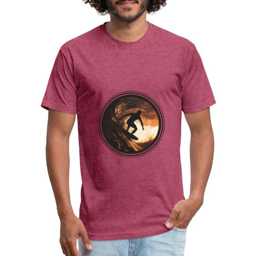 Surfing Spirit - Unisex Poly/Cotton T-Shirt