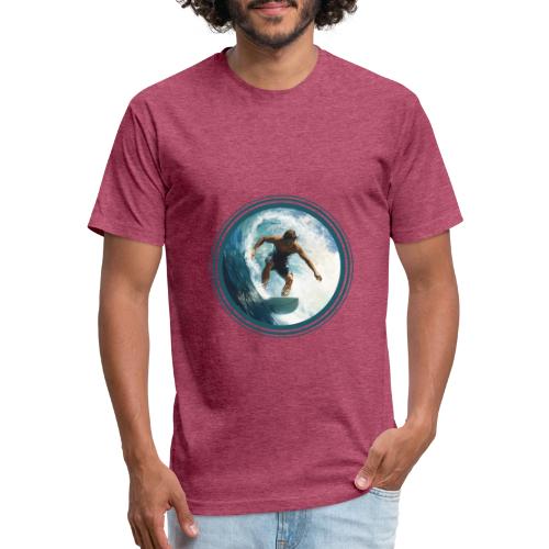 Surfing Horizon - Unisex Poly/Cotton T-Shirt