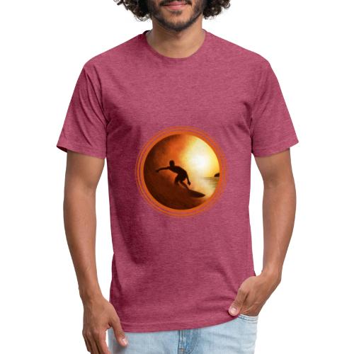 Surfing Vibes - Unisex Poly/Cotton T-Shirt