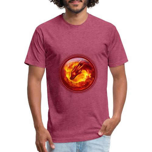 Dragon Blaze - Unisex Poly/Cotton T-Shirt