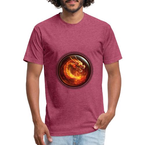 Shadow Dragon Rise - Unisex Poly/Cotton T-Shirt