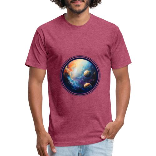 Nebula of Planets - Unisex Poly/Cotton T-Shirt