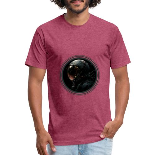 Astronaut: Reach for the stars - Unisex Poly/Cotton T-Shirt