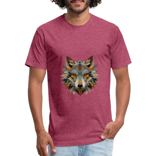 Spectrum Wolf Vision - Unisex Poly/Cotton T-Shirt