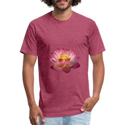 Serenity Lotus Grace - Unisex Poly/Cotton T-Shirt