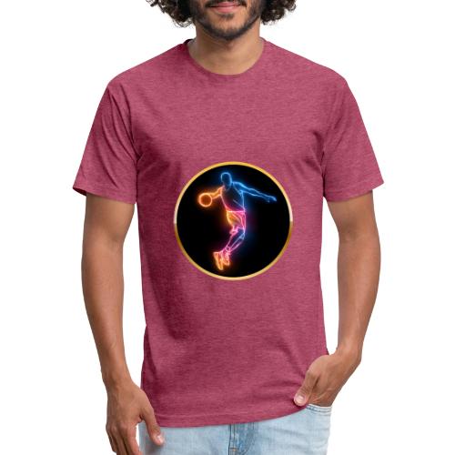 Basketball: Slam Dunk Afterglow - Unisex Poly/Cotton T-Shirt