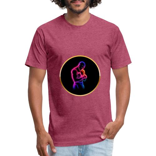 Boxing: Neon Power Guard - Unisex Poly/Cotton T-Shirt