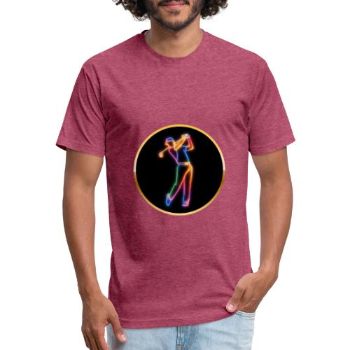 Golf: Spectrum Swing - Unisex Poly/Cotton T-Shirt