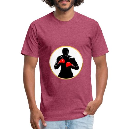 Boxing: Golden Ring Fighter - Unisex Poly/Cotton T-Shirt