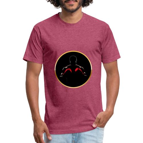 Boxing: Gold Core Muscle - Unisex Poly/Cotton T-Shirt