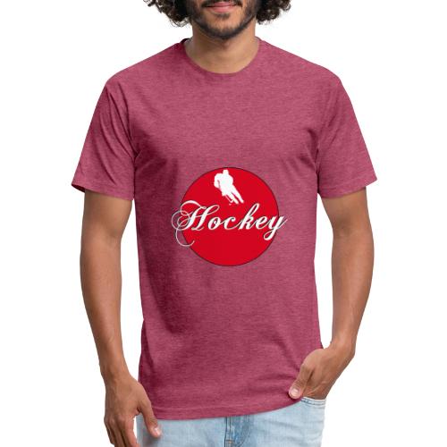 Hockey: Puck Zone - Unisex Poly/Cotton T-Shirt