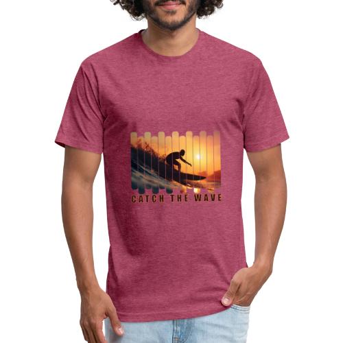 Surfing: Catch the Wave - Unisex Poly/Cotton T-Shirt