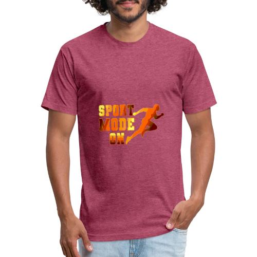 Sport Mode On - Unisex Poly/Cotton T-Shirt