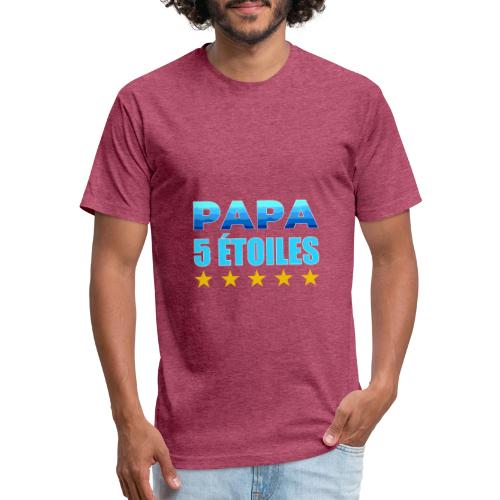 Five-Star Dad - Unisex Poly/Cotton T-Shirt