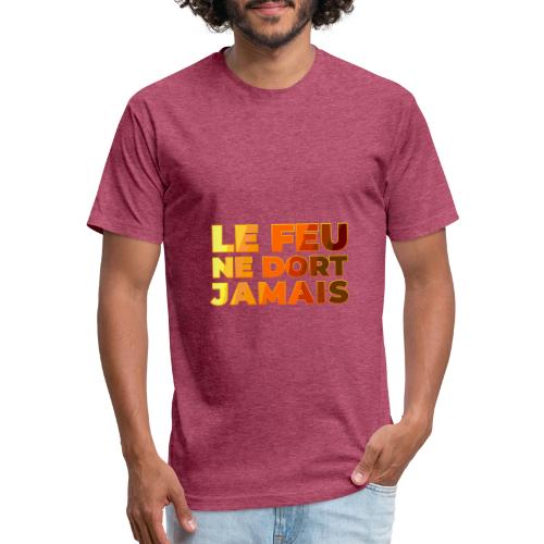 Fire never sleeps - Unisex Poly/Cotton T-Shirt