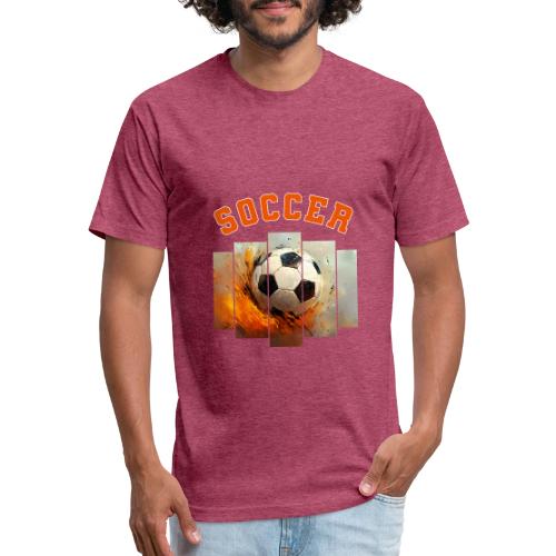 Soccer Iconic Touch - Unisex Poly/Cotton T-Shirt
