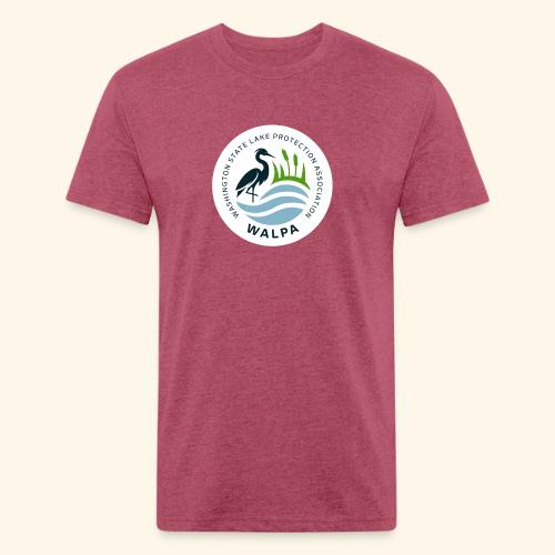 Circular Logo With Text - Unisex Poly/Cotton T-Shirt