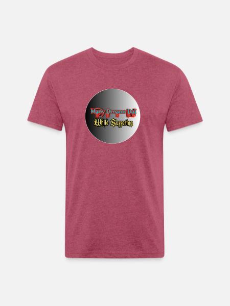 Motivation quotes - Unisex Poly/Cotton T-Shirt - heather burgundy