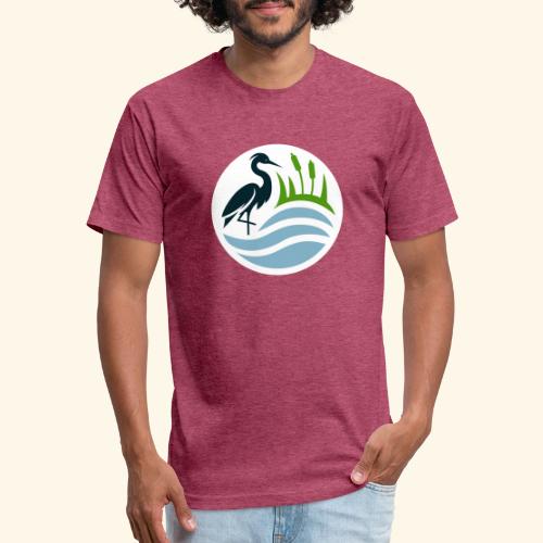 Circular Logo - Unisex Poly/Cotton T-Shirt