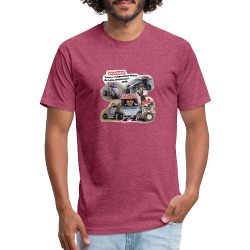 Luke Hall - Eldora Speedway FFN#1 Design 1 - Unisex Poly/Cotton T-Shirt