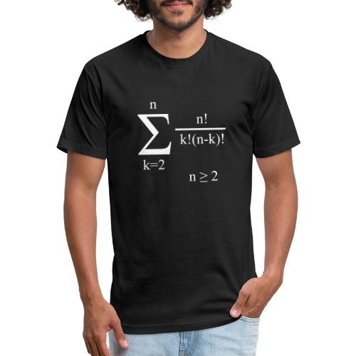 Poly Formula (white) - Unisex Poly/Cotton T-Shirt