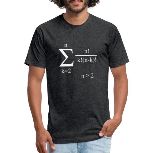 Poly Formula (white) - Unisex Poly/Cotton T-Shirt