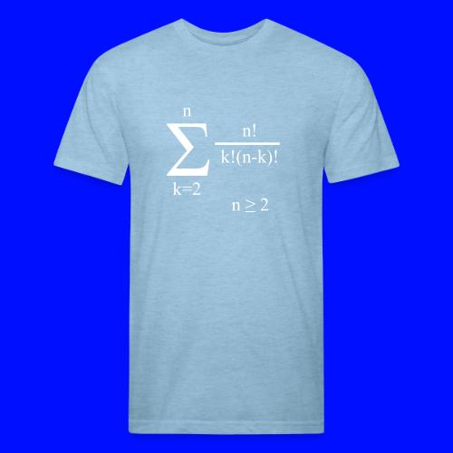 Poly Formula (white) - Unisex Poly/Cotton T-Shirt