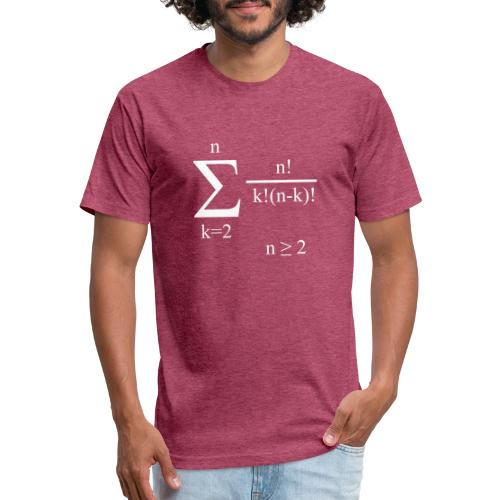 Poly Formula (white) - Unisex Poly/Cotton T-Shirt