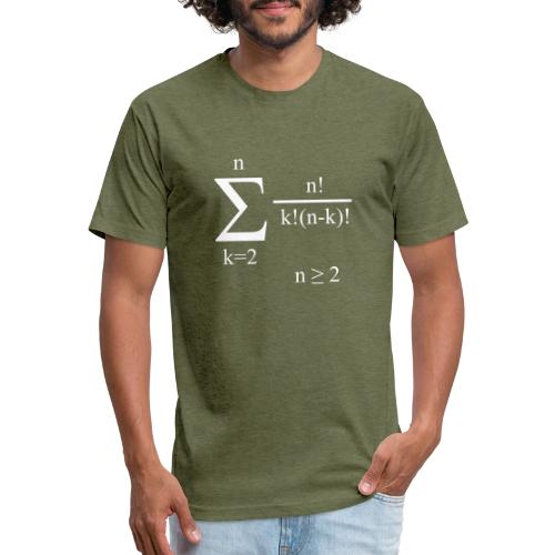 Poly Formula (white) - Unisex Poly/Cotton T-Shirt