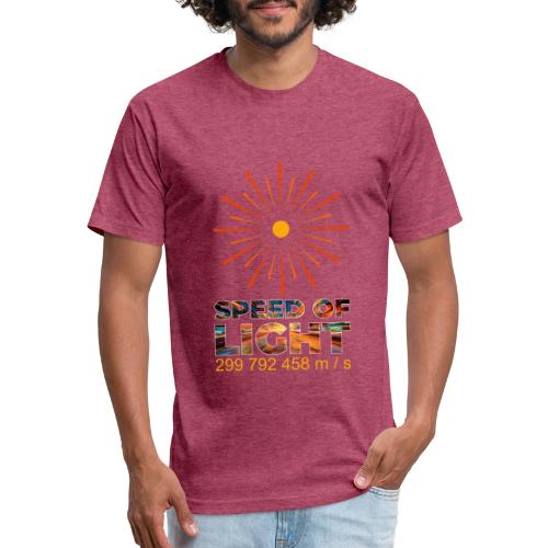 Speed of light - Unisex Poly/Cotton T-Shirt