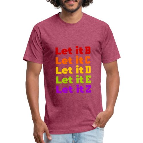 Let It Be Alphabetical - Unisex Poly/Cotton T-Shirt