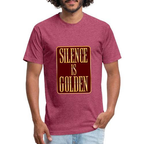 Silence Is Golden - Unisex Poly/Cotton T-Shirt