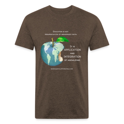 APPLIED KNOWLEDGE - Men’s Fitted Poly/Cotton T-Shirt