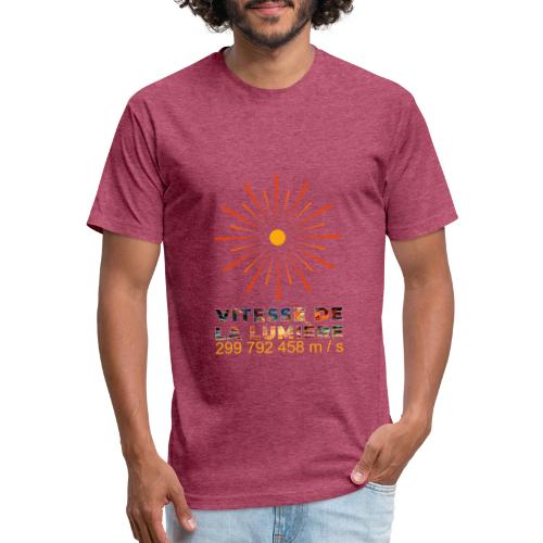 Speed of light - Unisex Poly/Cotton T-Shirt