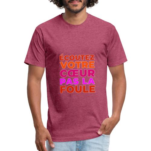 Heart first - Unisex Poly/Cotton T-Shirt