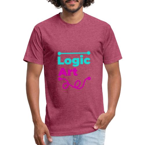 Art vs Logic - Unisex Poly/Cotton T-Shirt