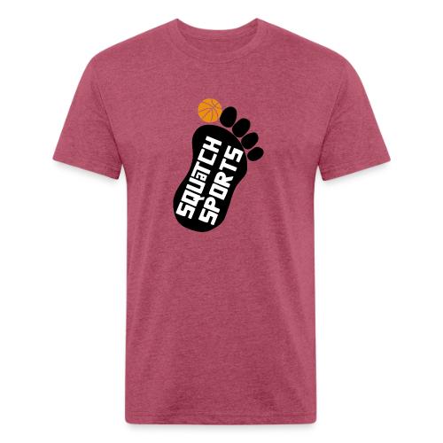 Squatch foot - Unisex Poly/Cotton T-Shirt