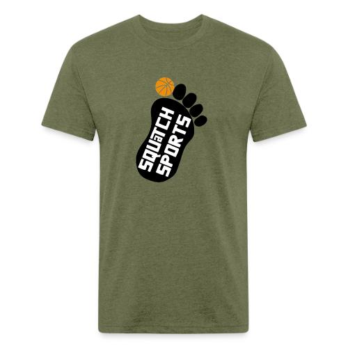 Squatch foot - Unisex Poly/Cotton T-Shirt