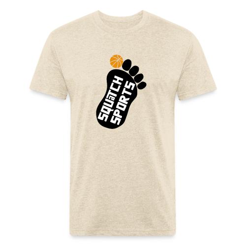 Squatch foot - Unisex Poly/Cotton T-Shirt