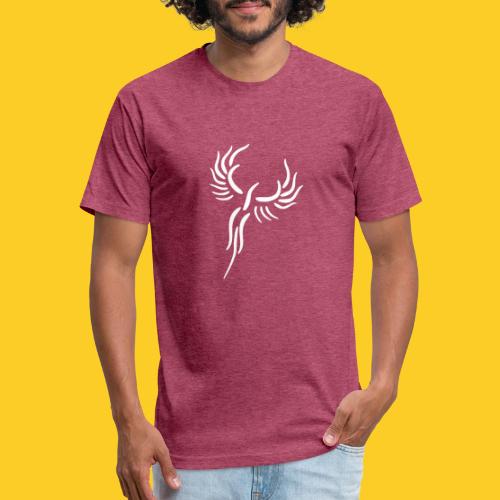 White Phoenix - Unisex Poly/Cotton T-Shirt