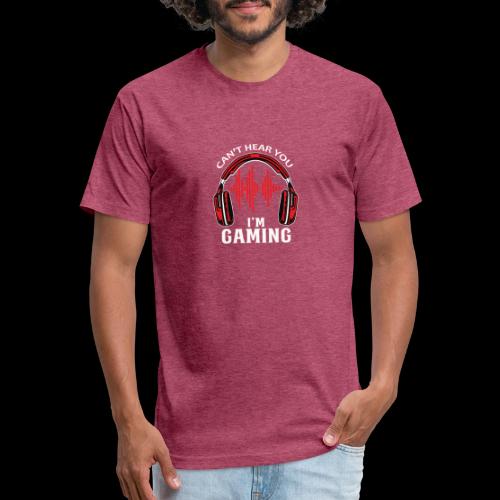Can't Hear You, I'm Gaming! - Unisex Poly/Cotton T-Shirt