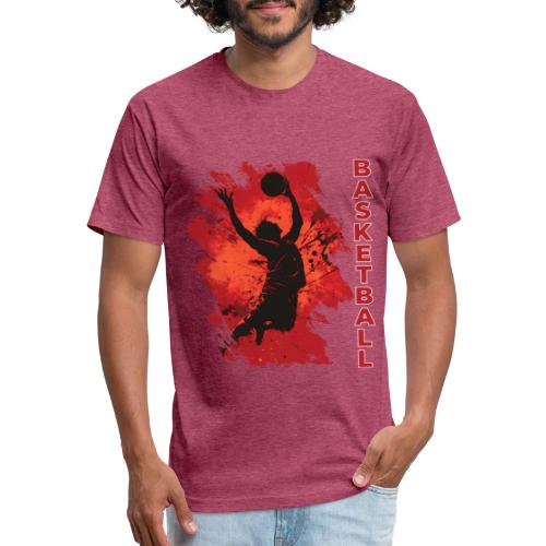 Basketball Soul - Unisex Poly/Cotton T-Shirt