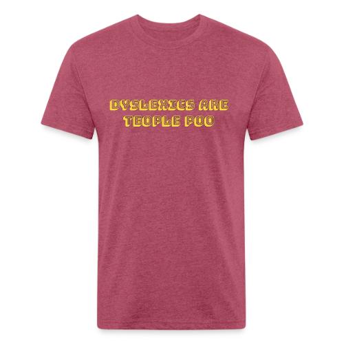 Dyslexics Are Teople Poo - Unisex Poly/Cotton T-Shirt