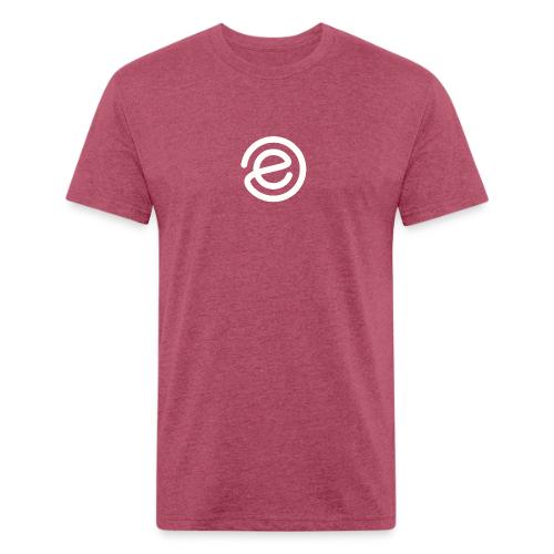 Epifluence E white - Unisex Poly/Cotton T-Shirt